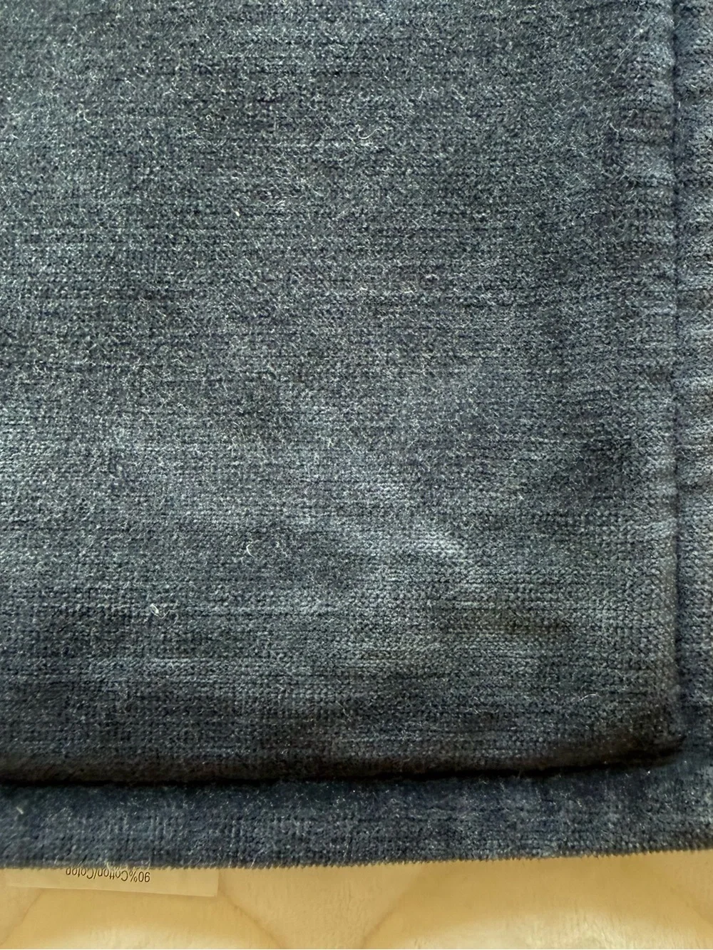 Set of 2 Pottery Barn Everywhere Velvet Pillow Covers 20x20 Midnight Blue Navy